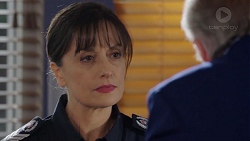 Snr. Sgt. Christina Lake, Hamish Roche in Neighbours Episode 7721