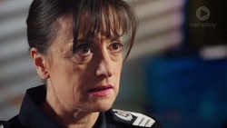 Snr. Sgt. Christina Lake in Neighbours Episode 7722