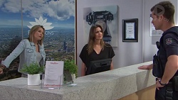 Steph Scully, Amy Williams, Mark Brennan in Neighbours Episode 7722