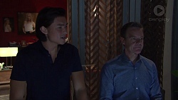 Leo Tanaka, Paul Robinson in Neighbours Episode 