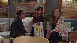 Yashvi Rebecchi, Nell Rebecchi, Sonya Rebecchi in Neighbours Episode 